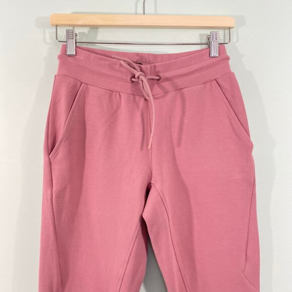 Alphalete Women Pink Pull On Drawstring Pockets Joggers Size S - Picture 2 of 6